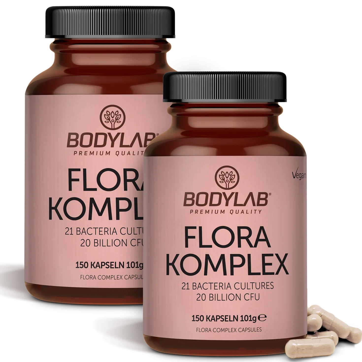 2 x Flora Complex / Komplex (2 x 150 Kapseln)
