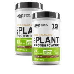 2x Gold Standard 100% Plant (684g)