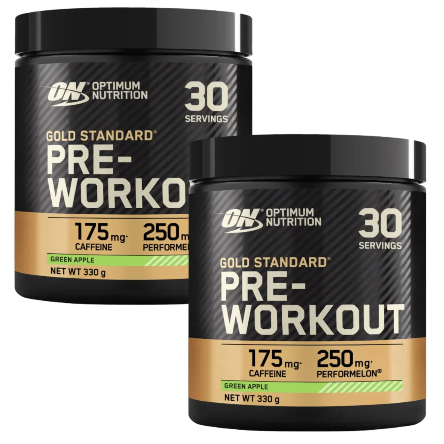2x Gold Standard Pre-Workout (2x330g)