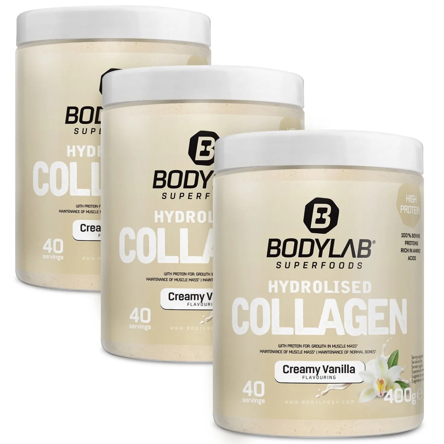 3 x Hydrolised Collagen (400g)