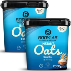 2 x Instant Oats coarse (grob gemahlen) (je 2000g)