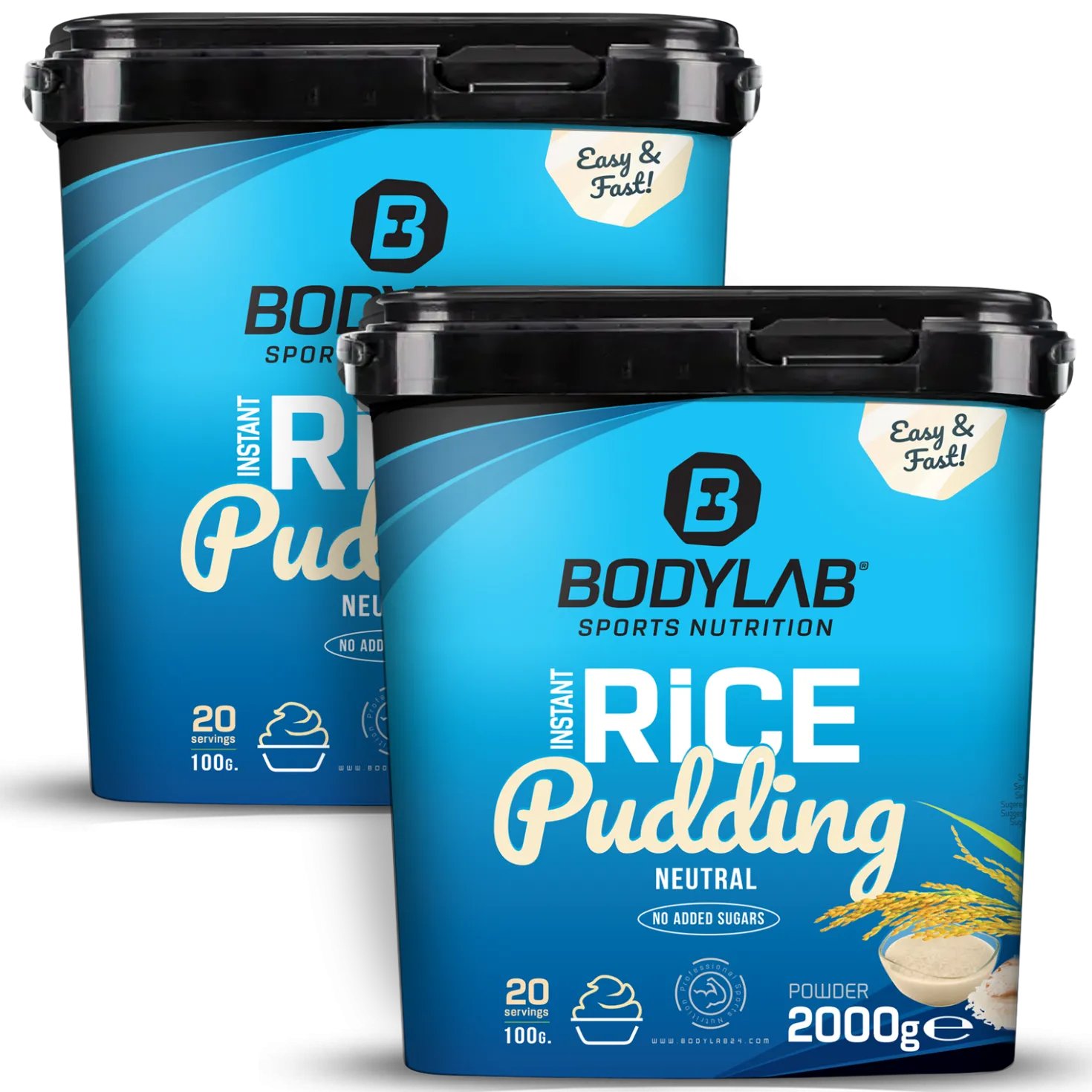2 x Instant Rice Pudding (je 2000g)