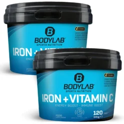 2 x Iron + Vitamin C (120 Tabletten)