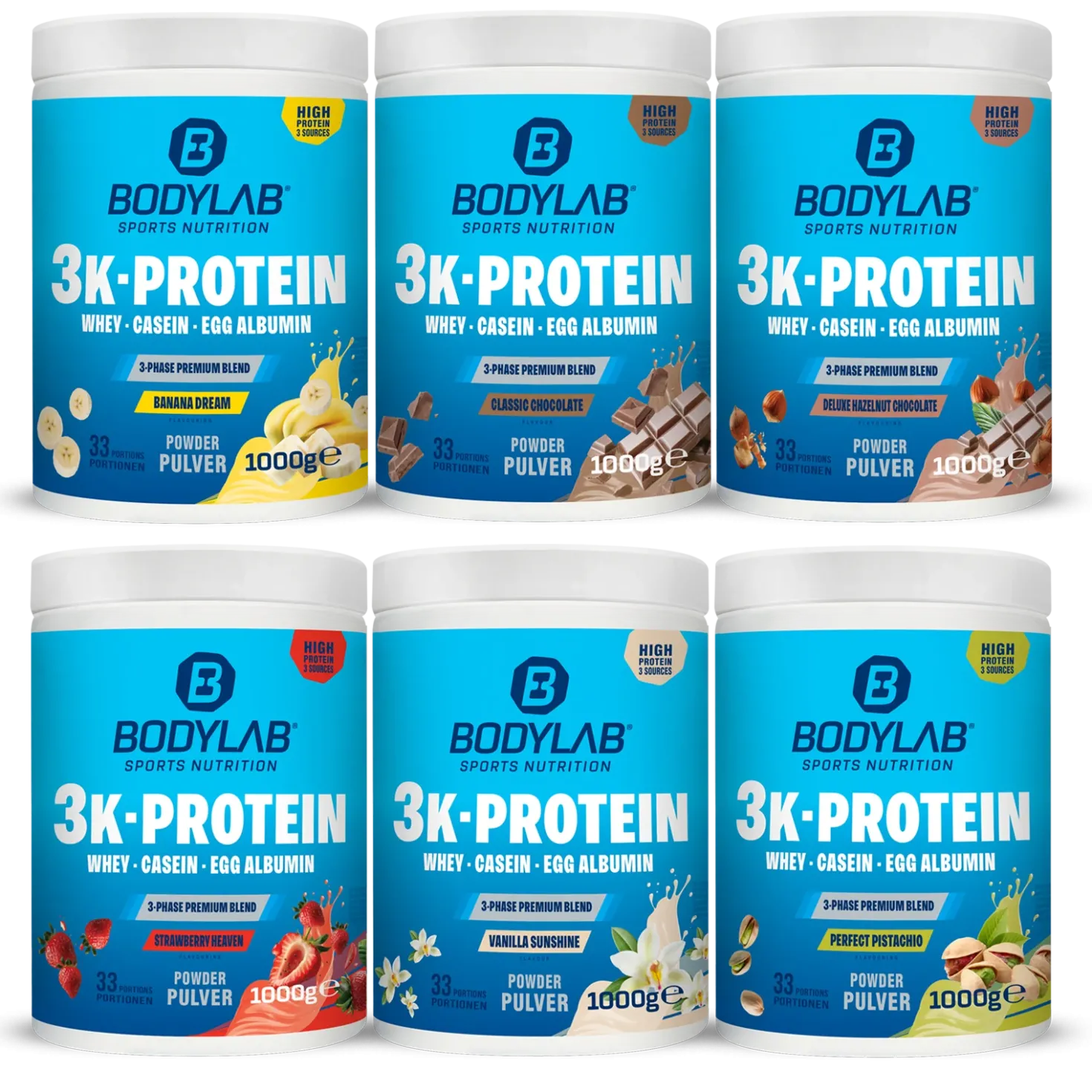 3 x 3K-Protein (1000g)