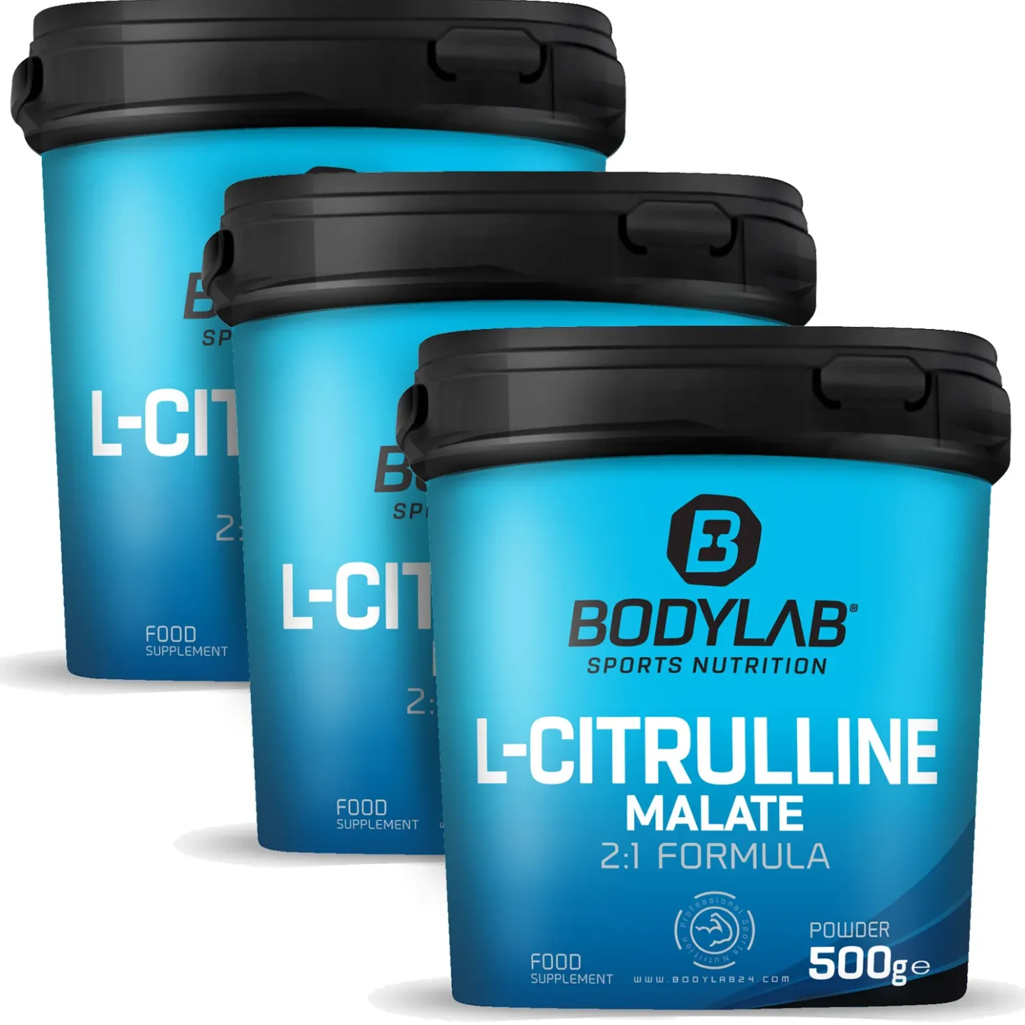 3 x L-Citrulline Malate (je 500g)