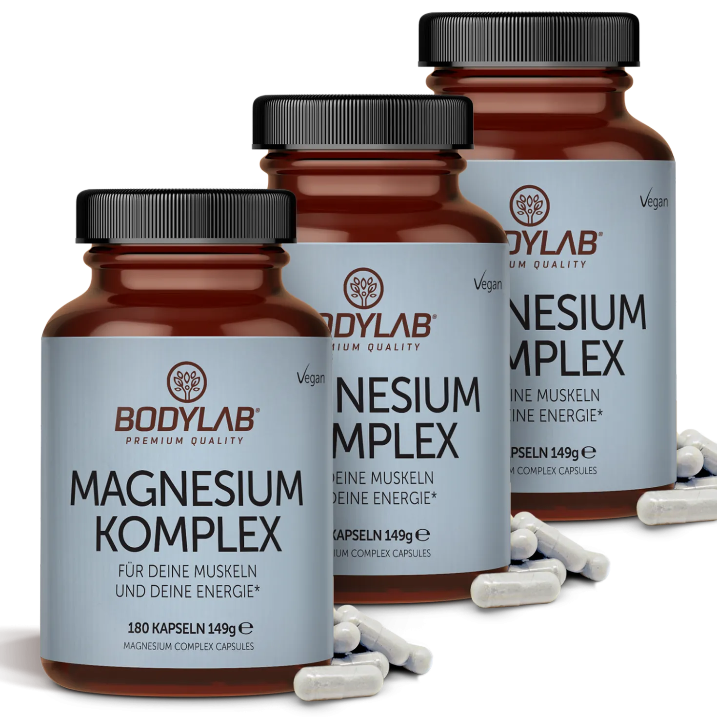 3 x Magnesium Komplex (3 x 180 Kapseln)