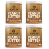 4 x 100% Peanut Butter in crunchy oder smooth