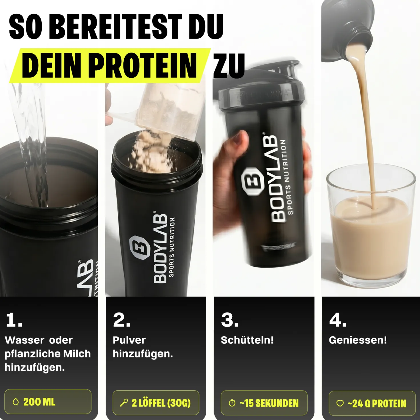 3 x Vegan Protein (1000g)