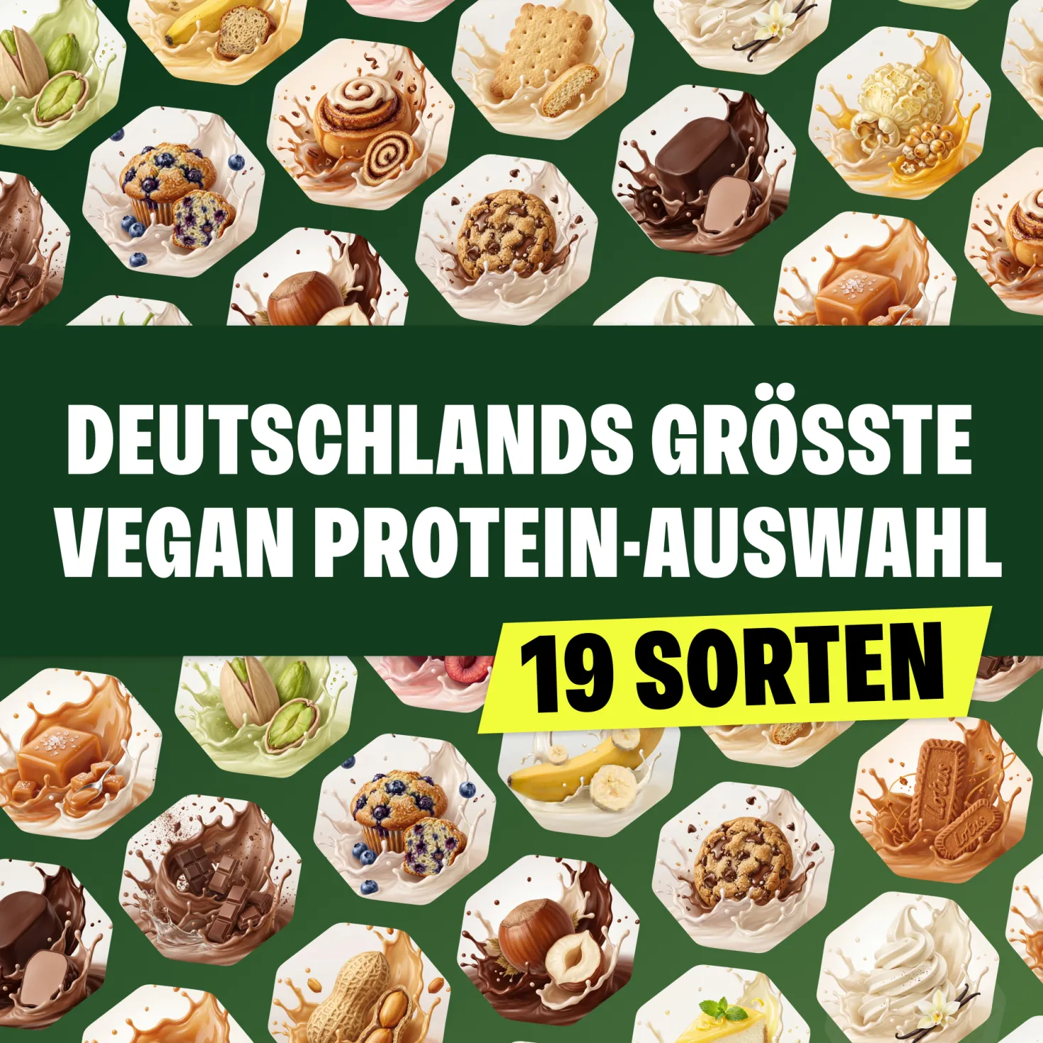 3 x Vegan Protein (1000g)