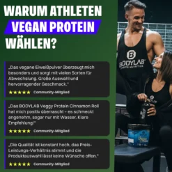 3 x Vegan Protein (1000g)