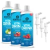 3 x Vital Zero Drink (je 1000ml) + 3 x Dosierpumpe/-spender