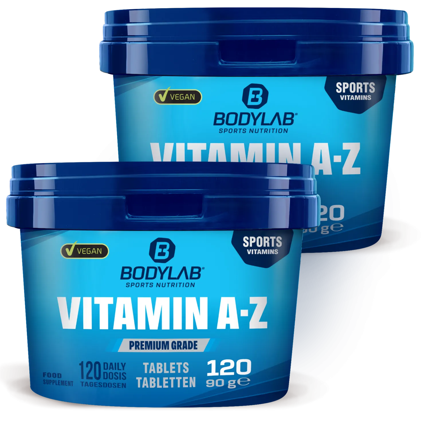 2 x Vitamin A-Z (je 120 Tabletten)