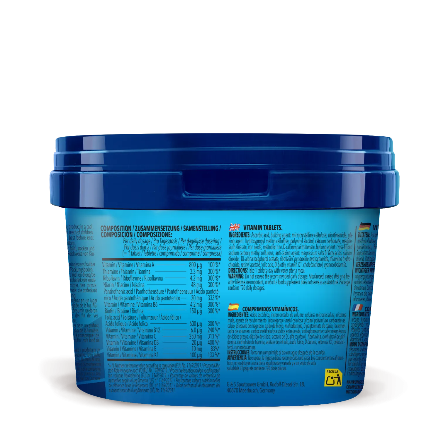 3 x Vitamin A-Z (je 120 Tabletten)