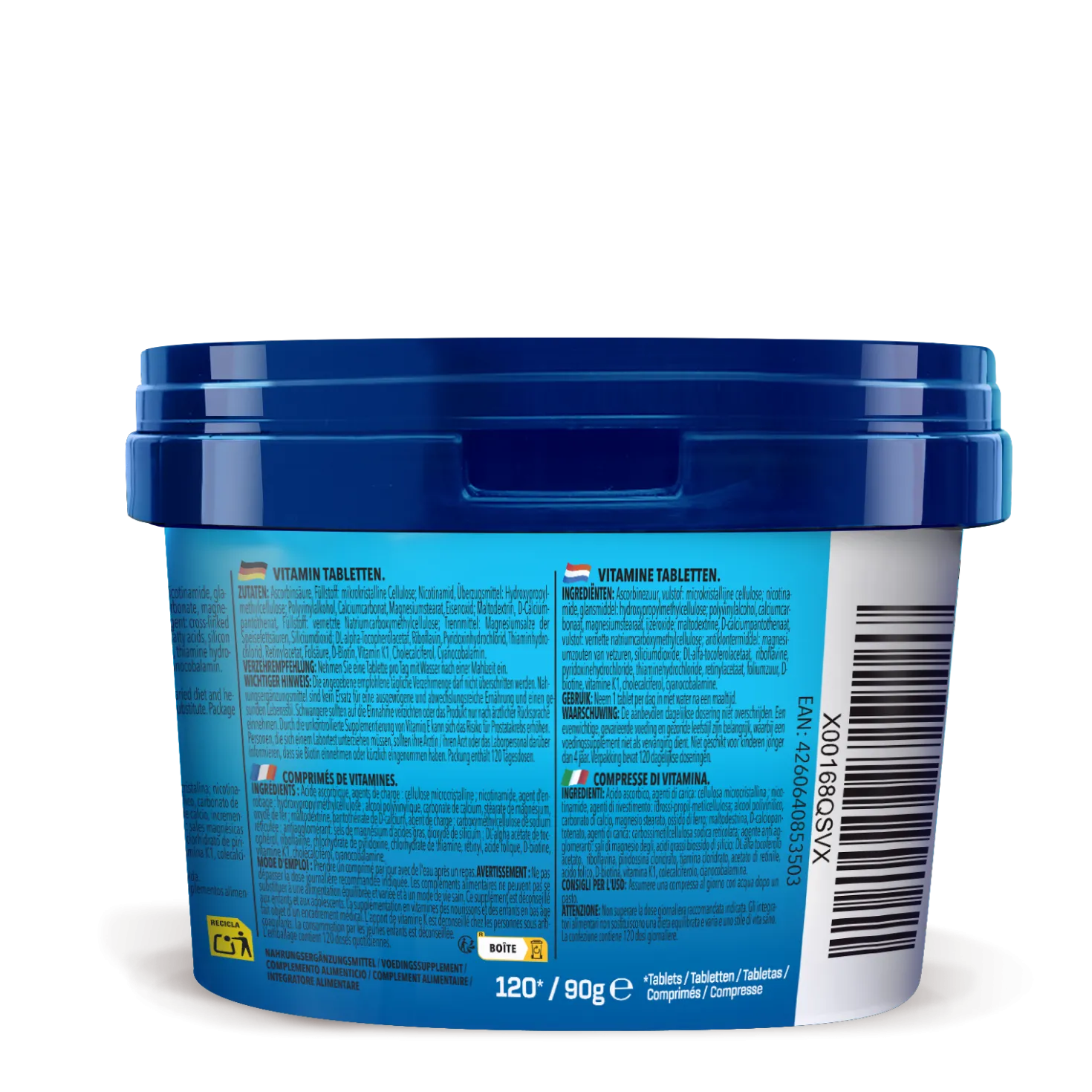 3 x Vitamin A-Z (je 120 Tabletten)