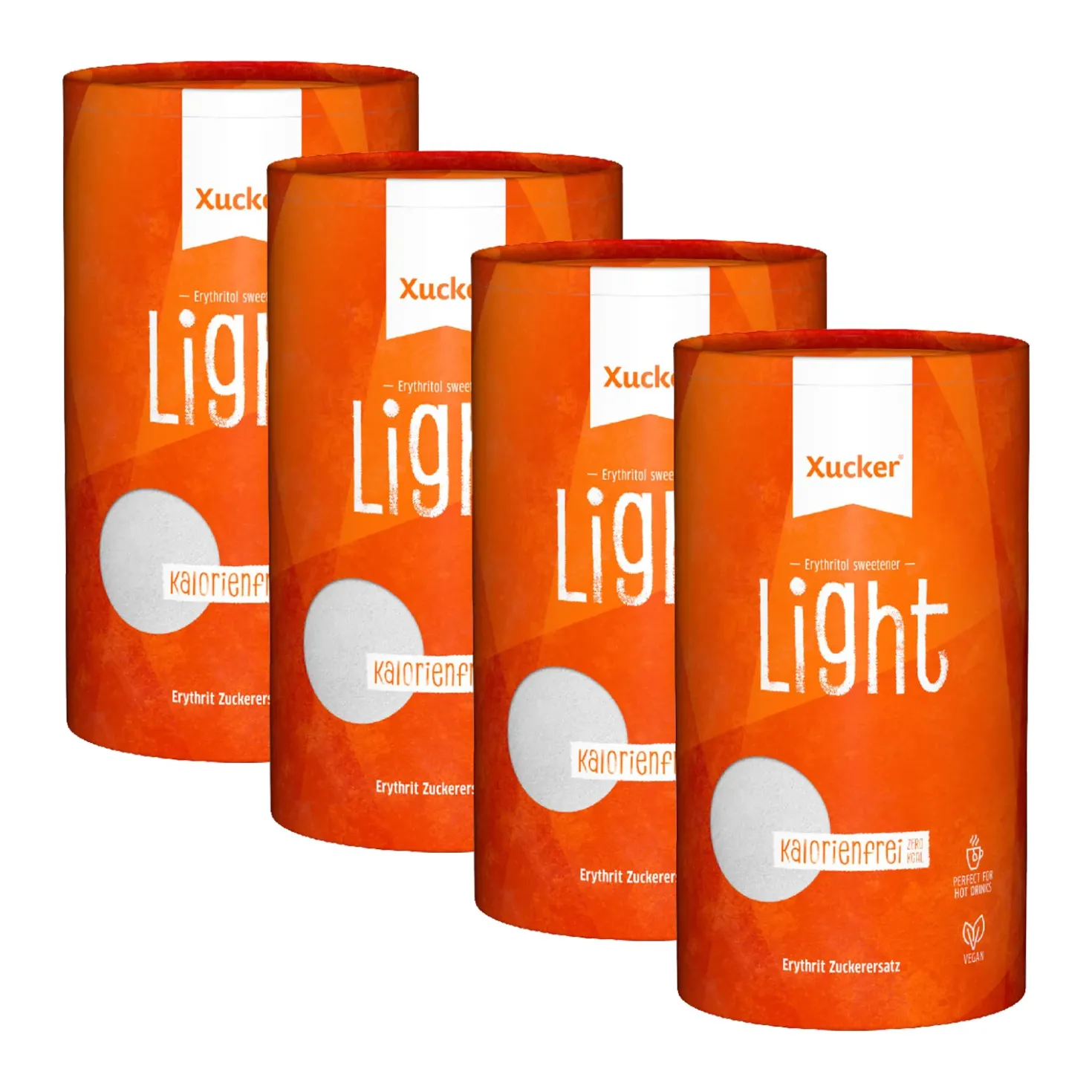 4x Xucker light / europ. Erythrit (4x1000g)