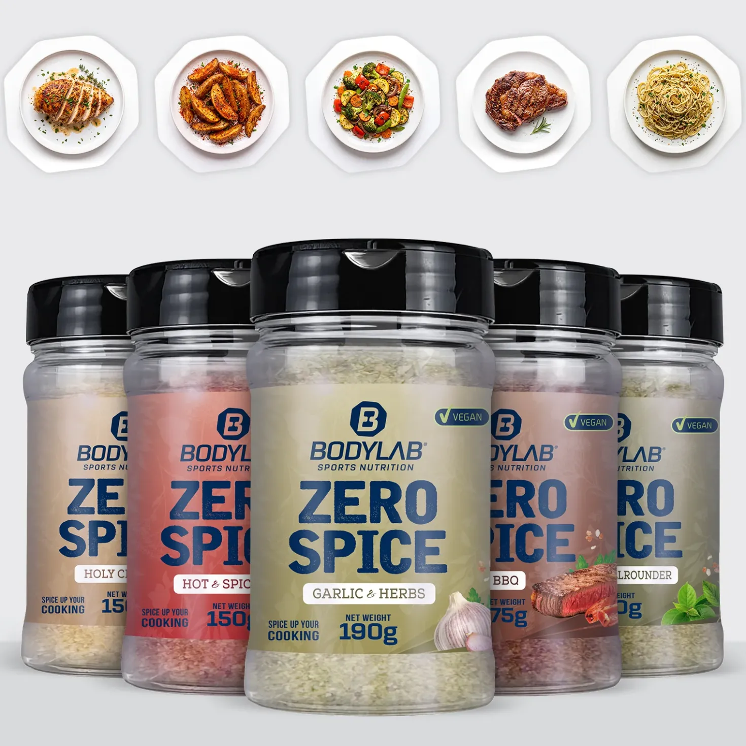 5 x ZERO Spice (je 110 - 190g)