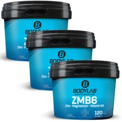 3 x ZMB6 - Zinc - Magnesium - Vitamin B6 (je 120 Kapseln)