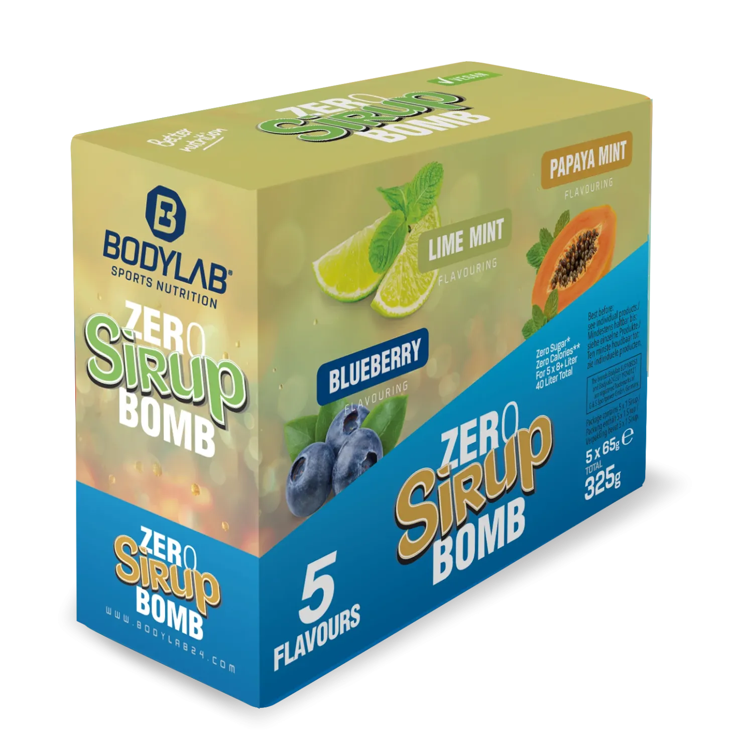 ZERO Sirup BOMB 1.0 - 4.0 Box (5x65ml)