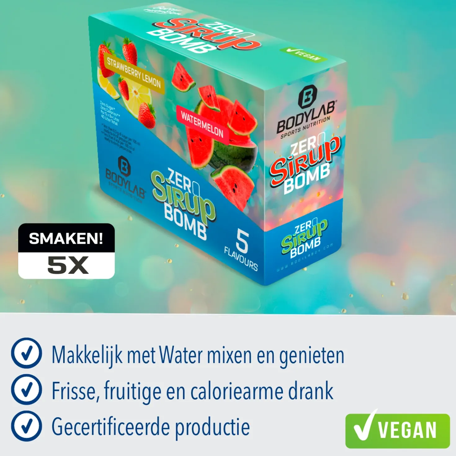 ZERO Sirup BOMB 1.0 - 4.0 Box (5x65ml)