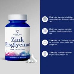 Zink Bisglycinat (60 Kapseln)
