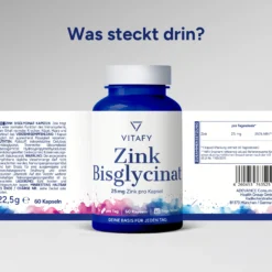 Zink Bisglycinat (60 Kapseln)