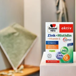 Zink 15 + Histidin + Vitamin C Depot (100 Tabletten)