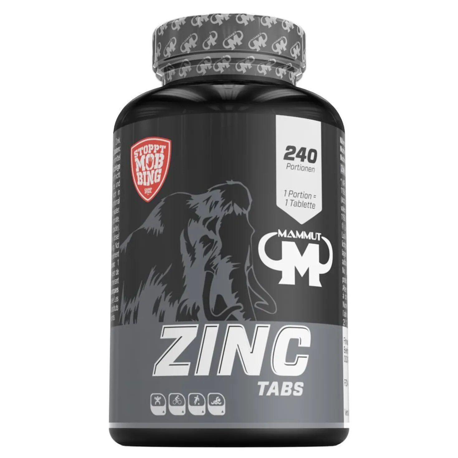 Zink Tabs (240 Tabs)
